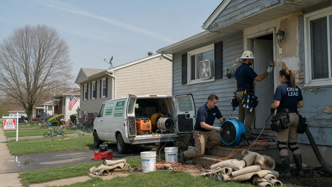 Flood Cleanup in Montchanin, DE near me